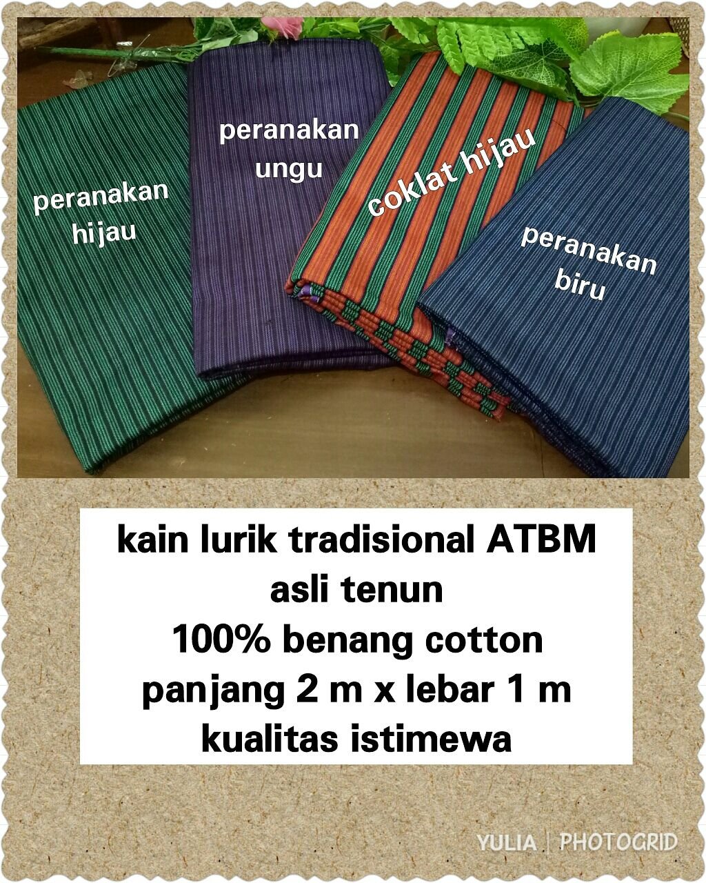 lurik tradisional