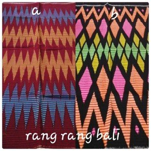 tenun ikat rang rang bali