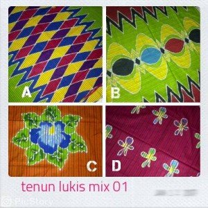 Tenun lurik lukis